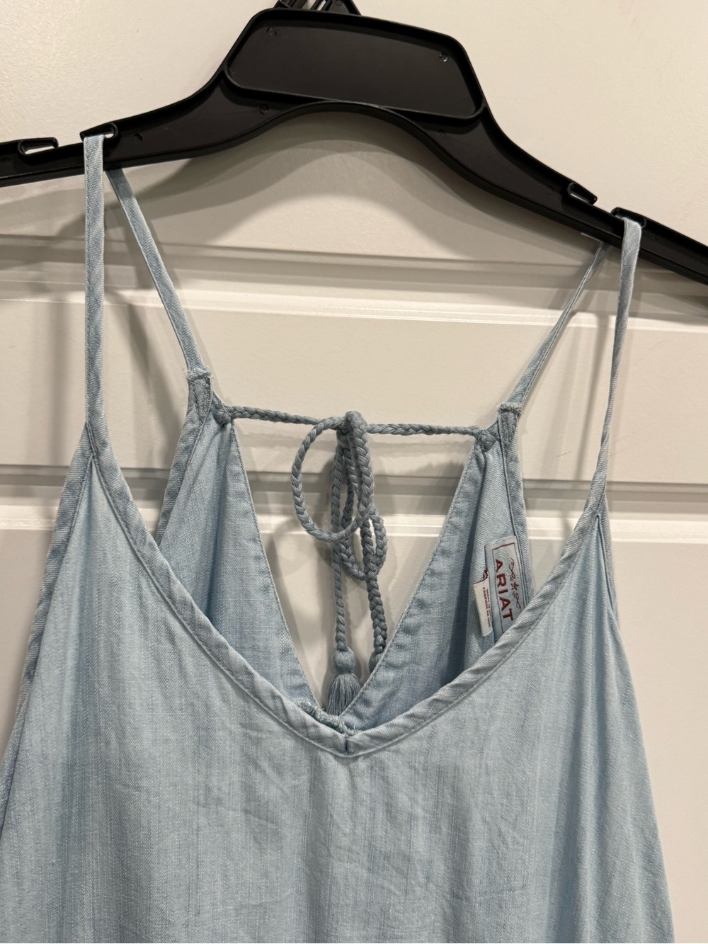 Ariat Women’s Western Aloha Light Denim Dress - Picture 6 of 9